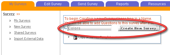 Quick Start: Setting up your first survey