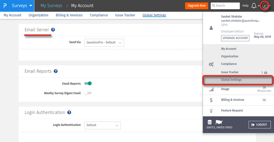 smtp relay mail server integration surveyanalytics help document smtp relay