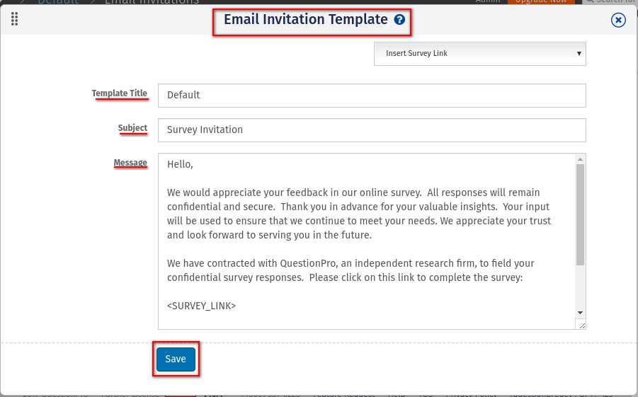 How to Send Email Invitations for your Online Survey – SurveyHero Help  Center