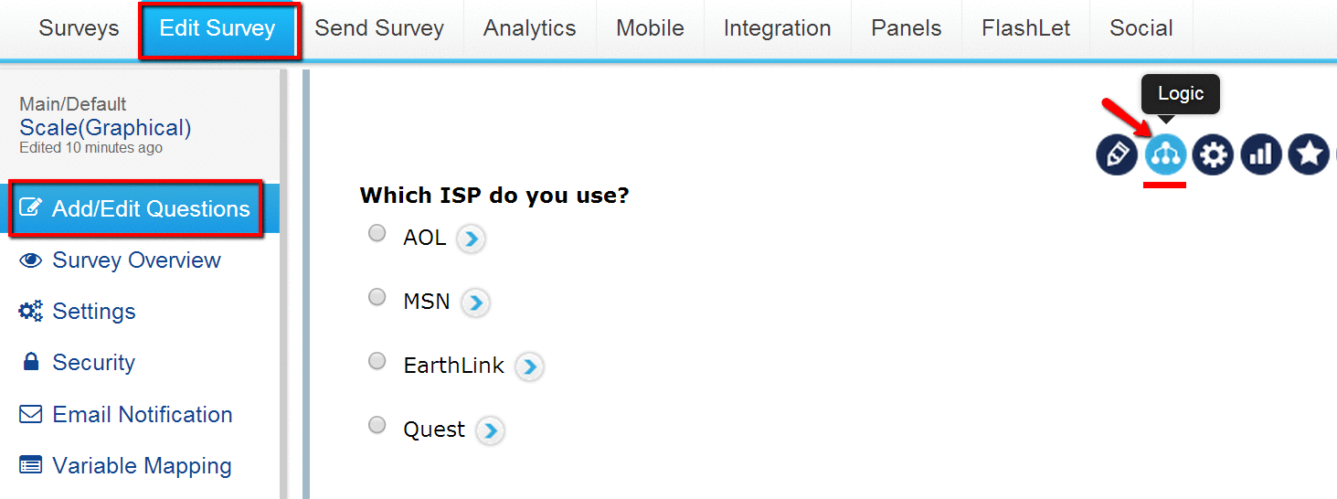 Survey Software Help Image