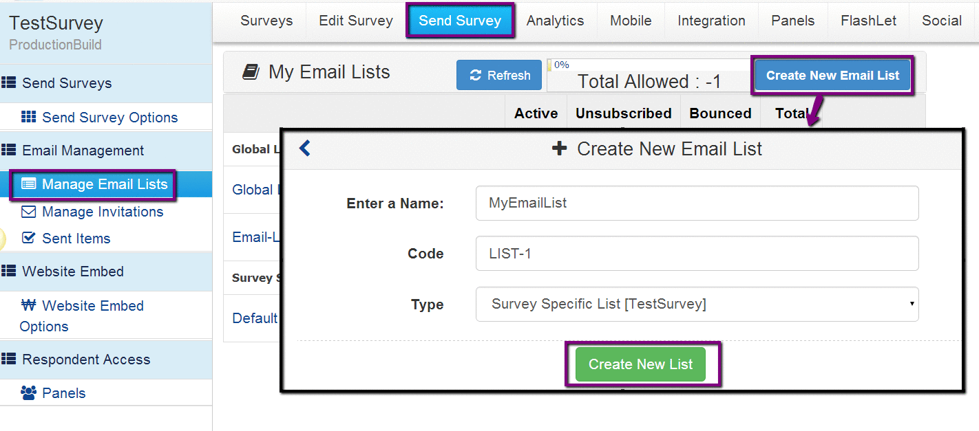 Survey Software Help Image