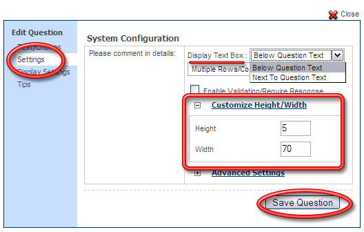 Survey Software Help Image