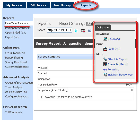 Survey Software Help Image