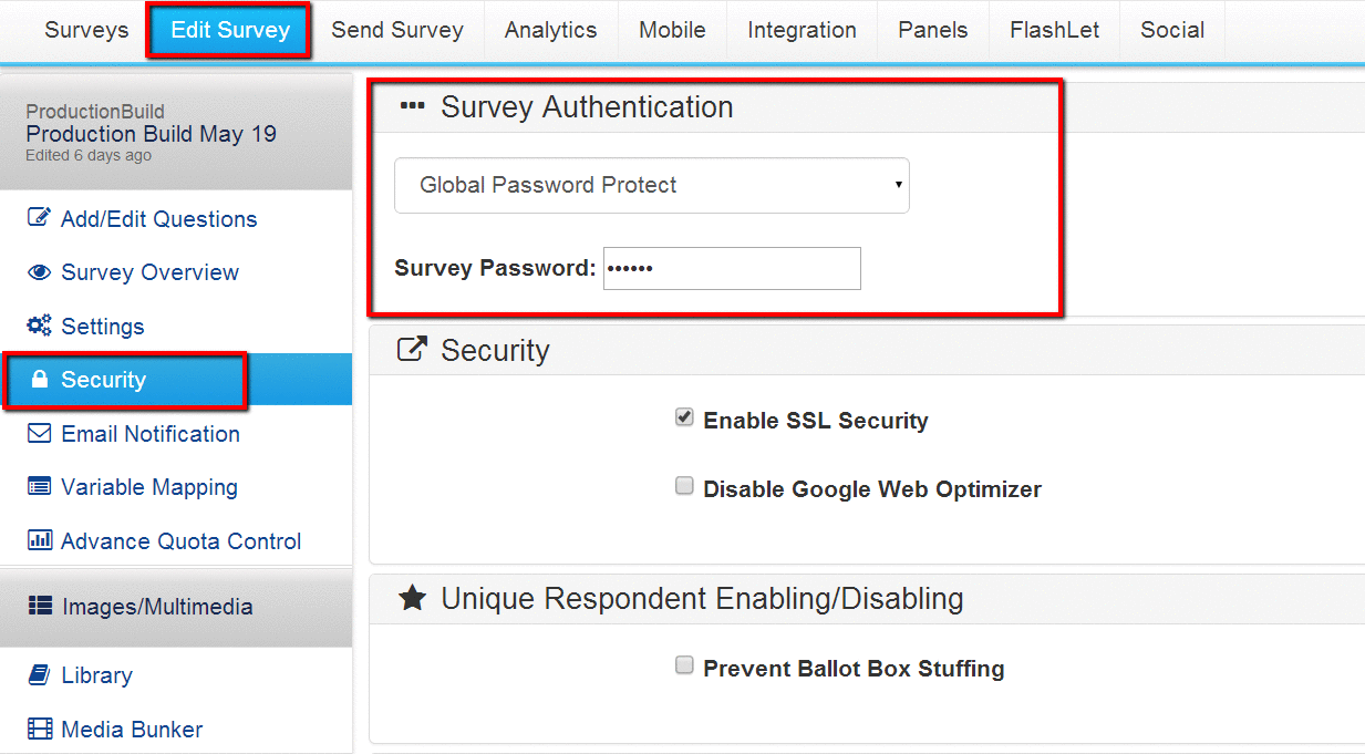 Survey Software Help Image