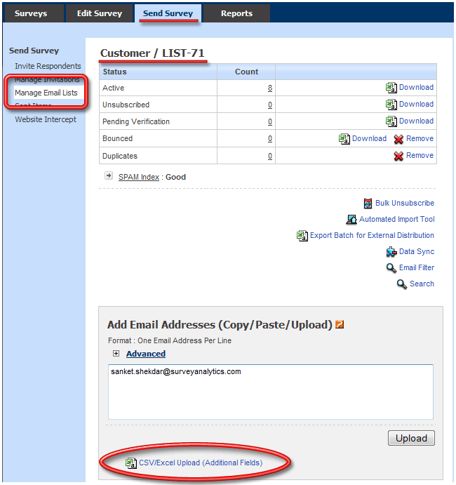 Survey Software Help Image