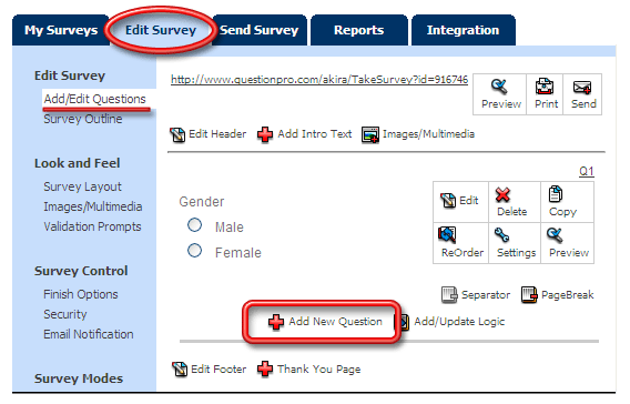 Survey Software Help Image