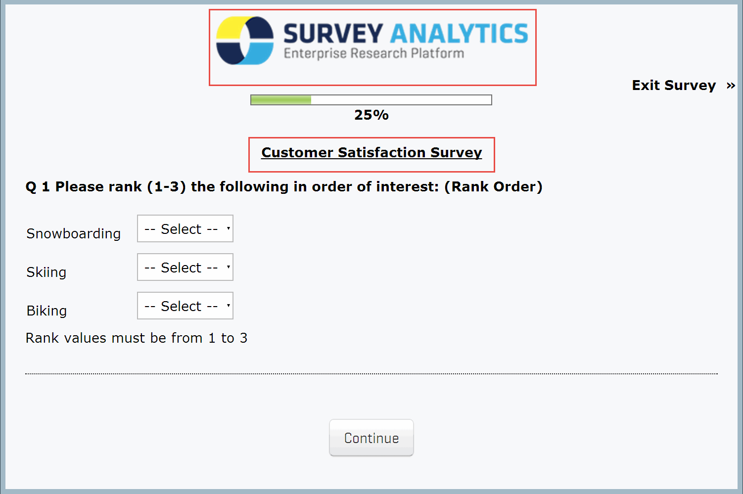 Survey Software Help Image