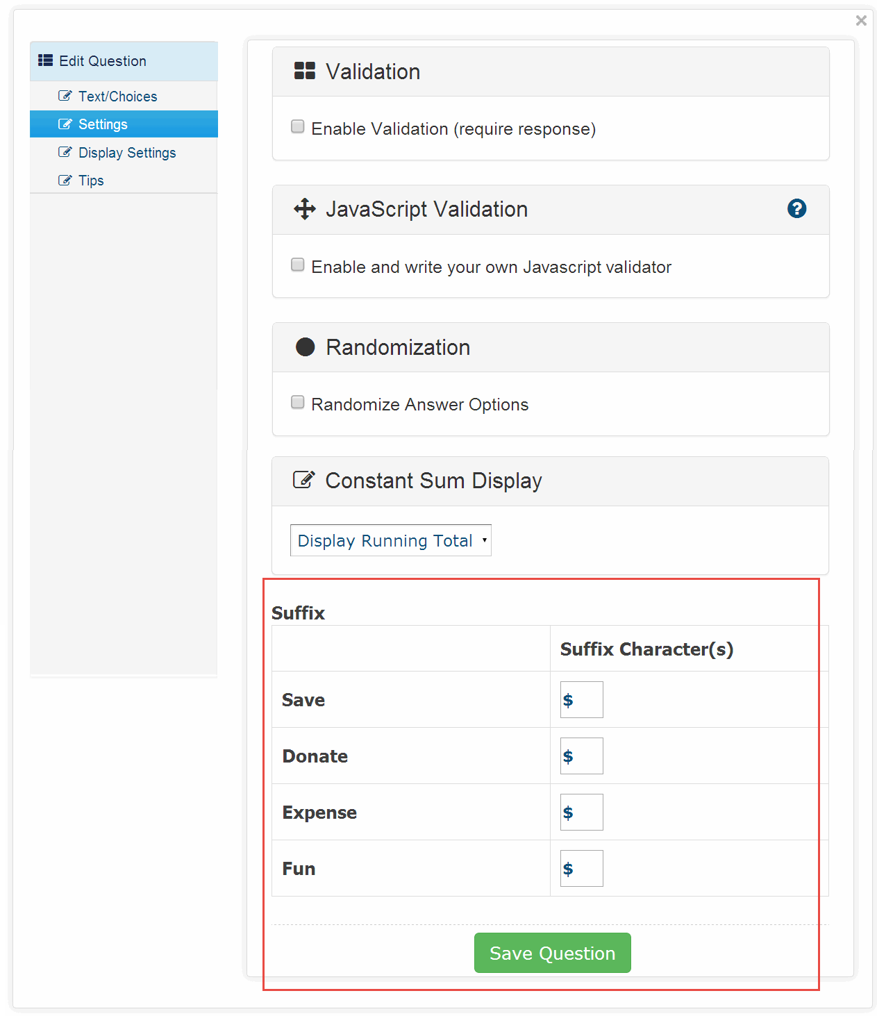 Survey Software Help Image