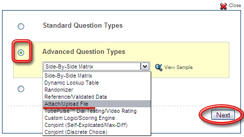 Survey Software Help Image