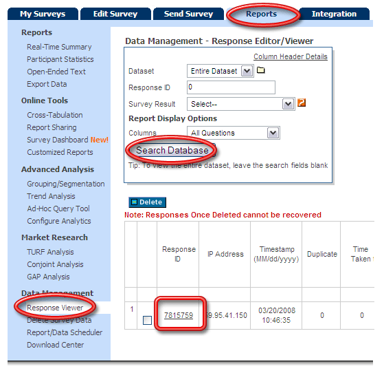 Survey Software Help Image