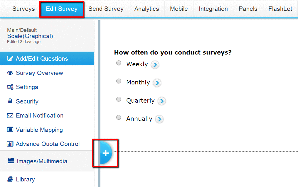 Survey Software Help Image