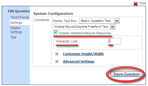 Survey Software Help Image