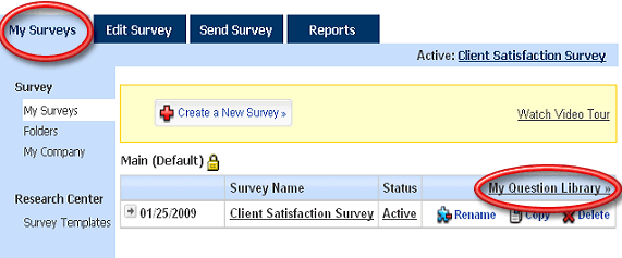 Survey Software Help Image