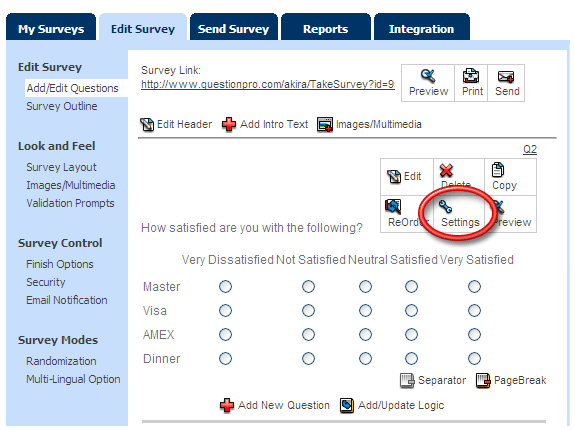 Survey Software Help Image