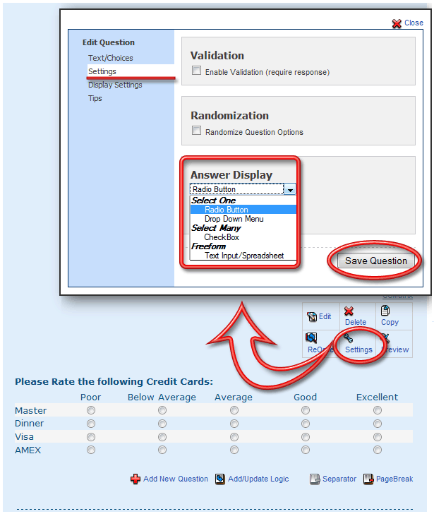 Survey Software Help Image