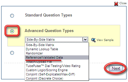 Survey Software Help Image