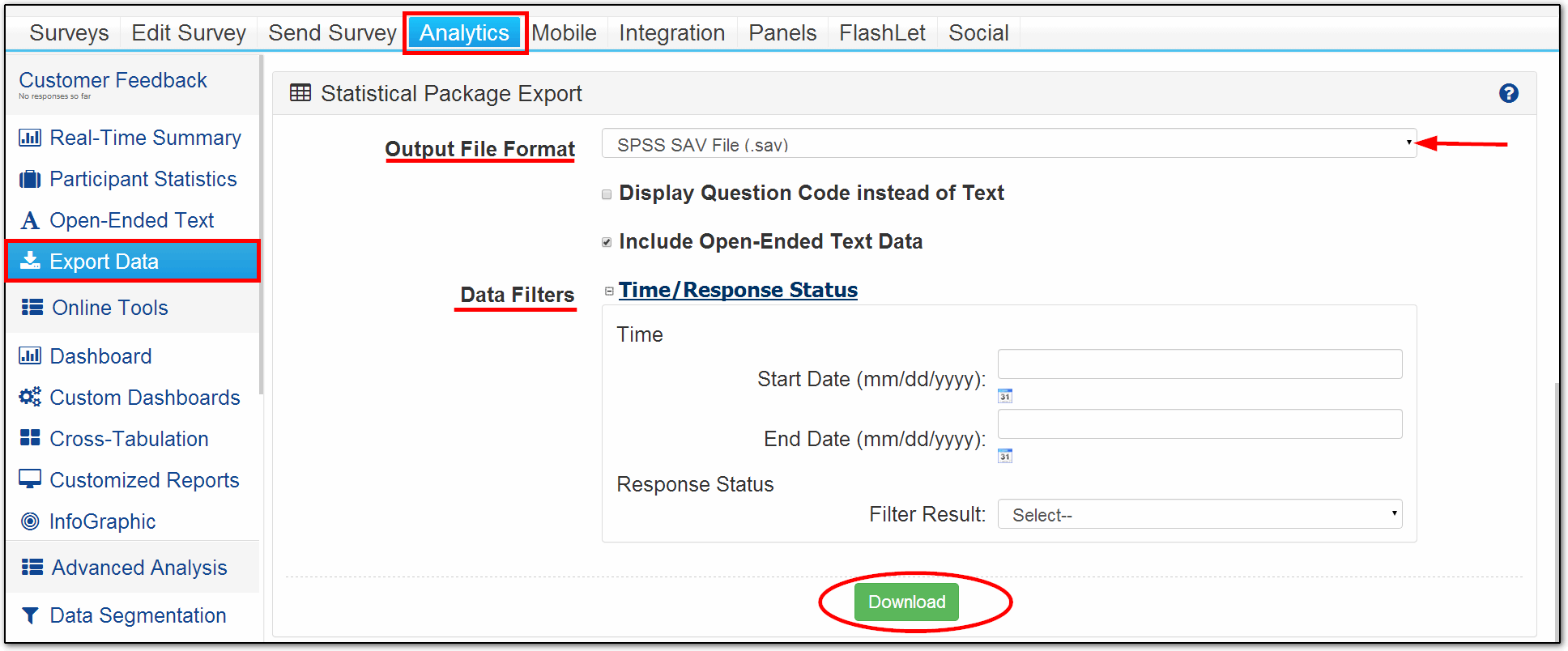 Survey Software Help Image