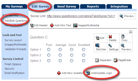 Survey Software Help Image