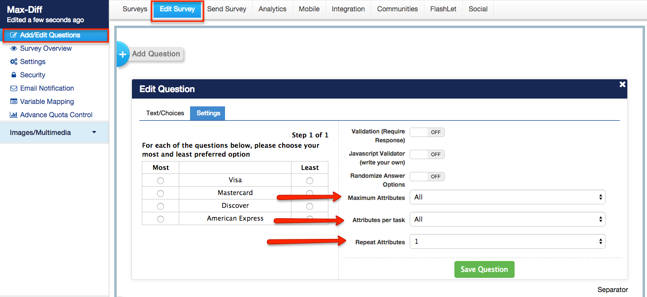 Survey Software Help Image